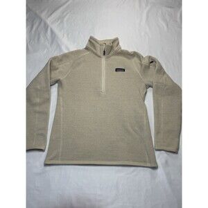 Patagonia Cream Quarter-Zip Jacket